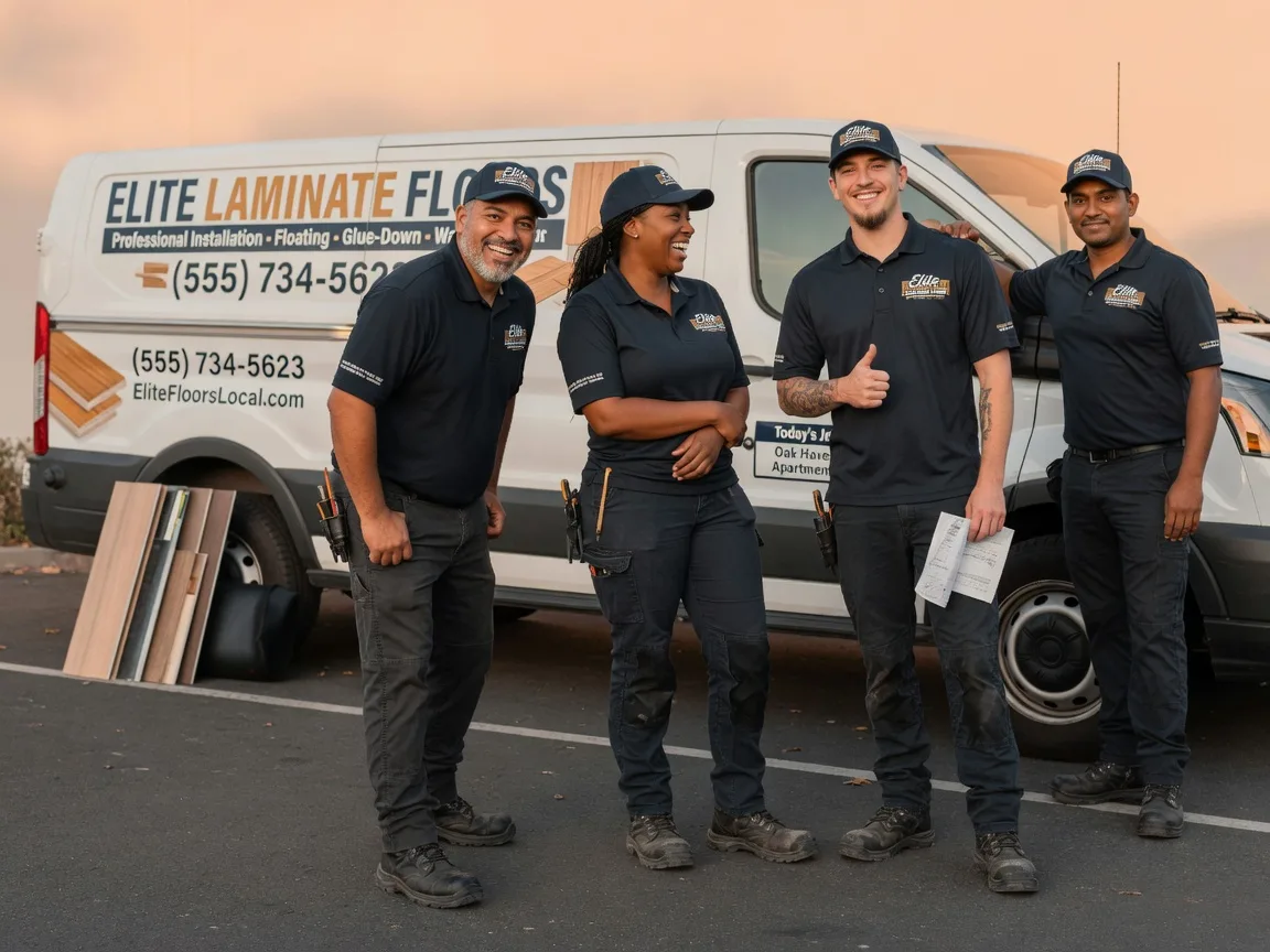 Laminate flooring installation company in Hall Summit, LA